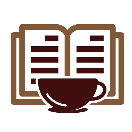 icono taza de té con libro